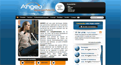 Desktop Screenshot of angeo.fr